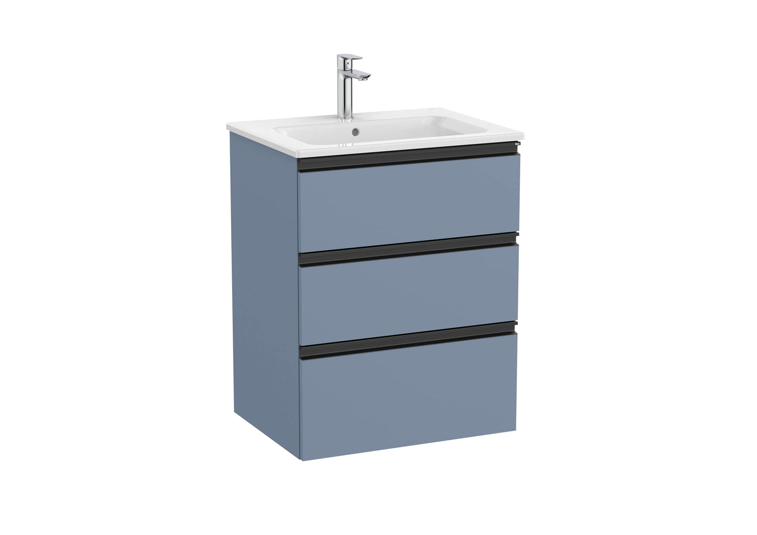 The Gap Vanity Unit 3 Drawer 550mm