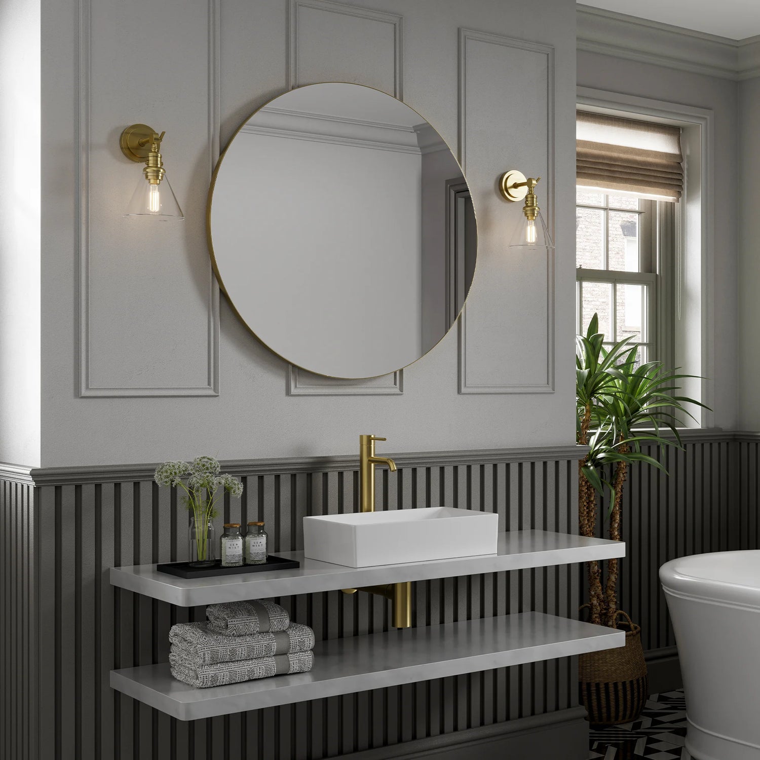 Trim Mirror - Round