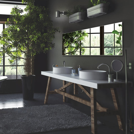 Willow Large Landscape Bevelled Edge Mirror