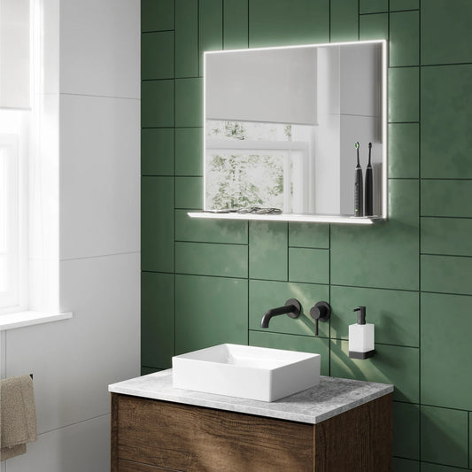 Platform LED Illuminated Bathroom Mirror