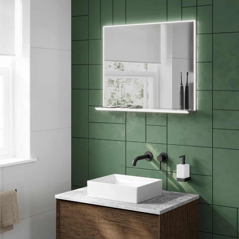 Platform LED Illuminated Bathroom Mirror