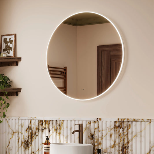 Air LED Mirror - Round