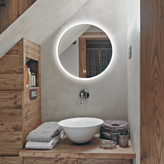 Sphere LED Round Bathroom Mirror