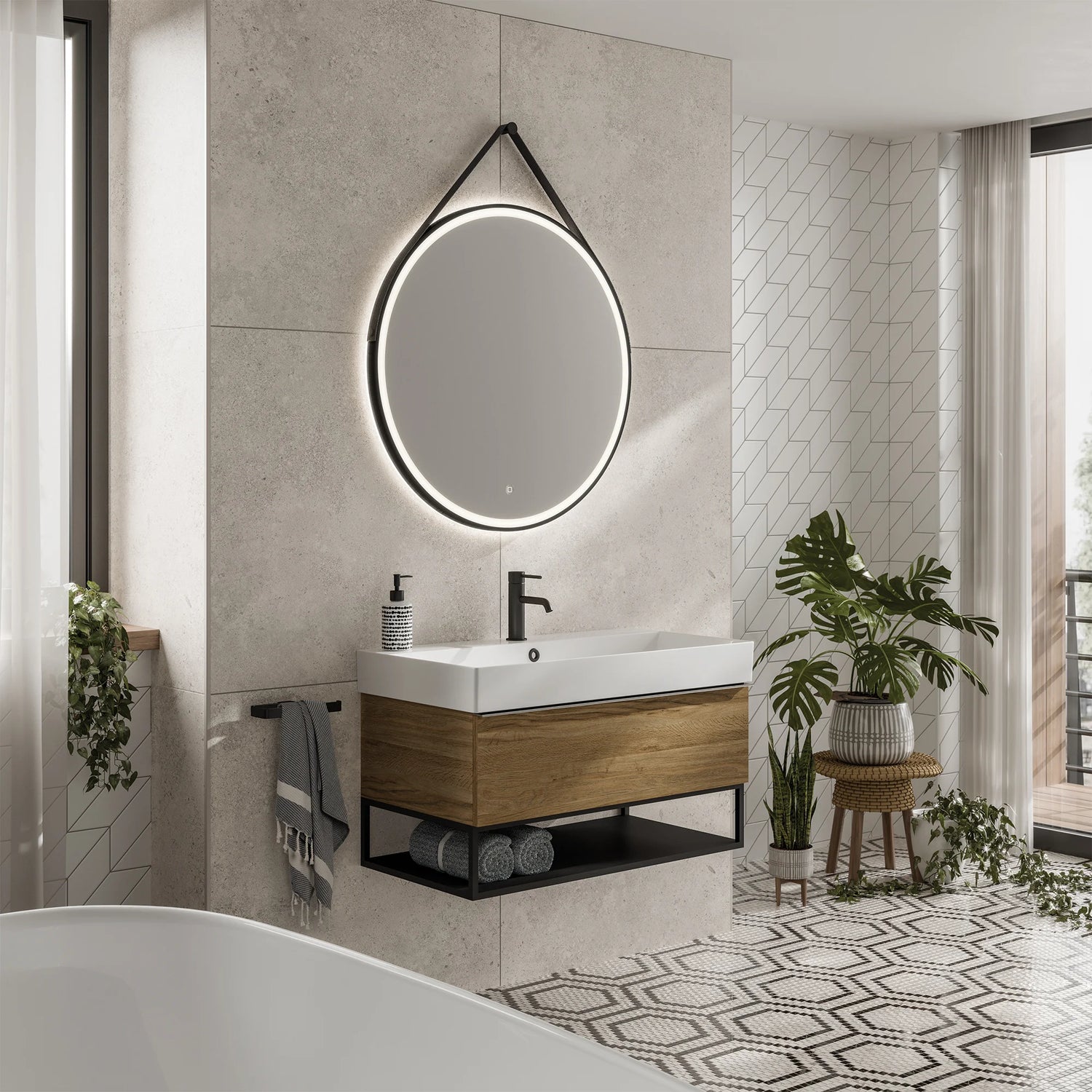 Solstice LED Illuminated Bathroom Mirror