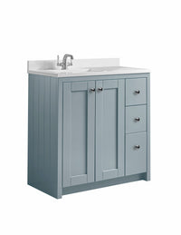 Lansdown 800 Underslung Vanity Unit