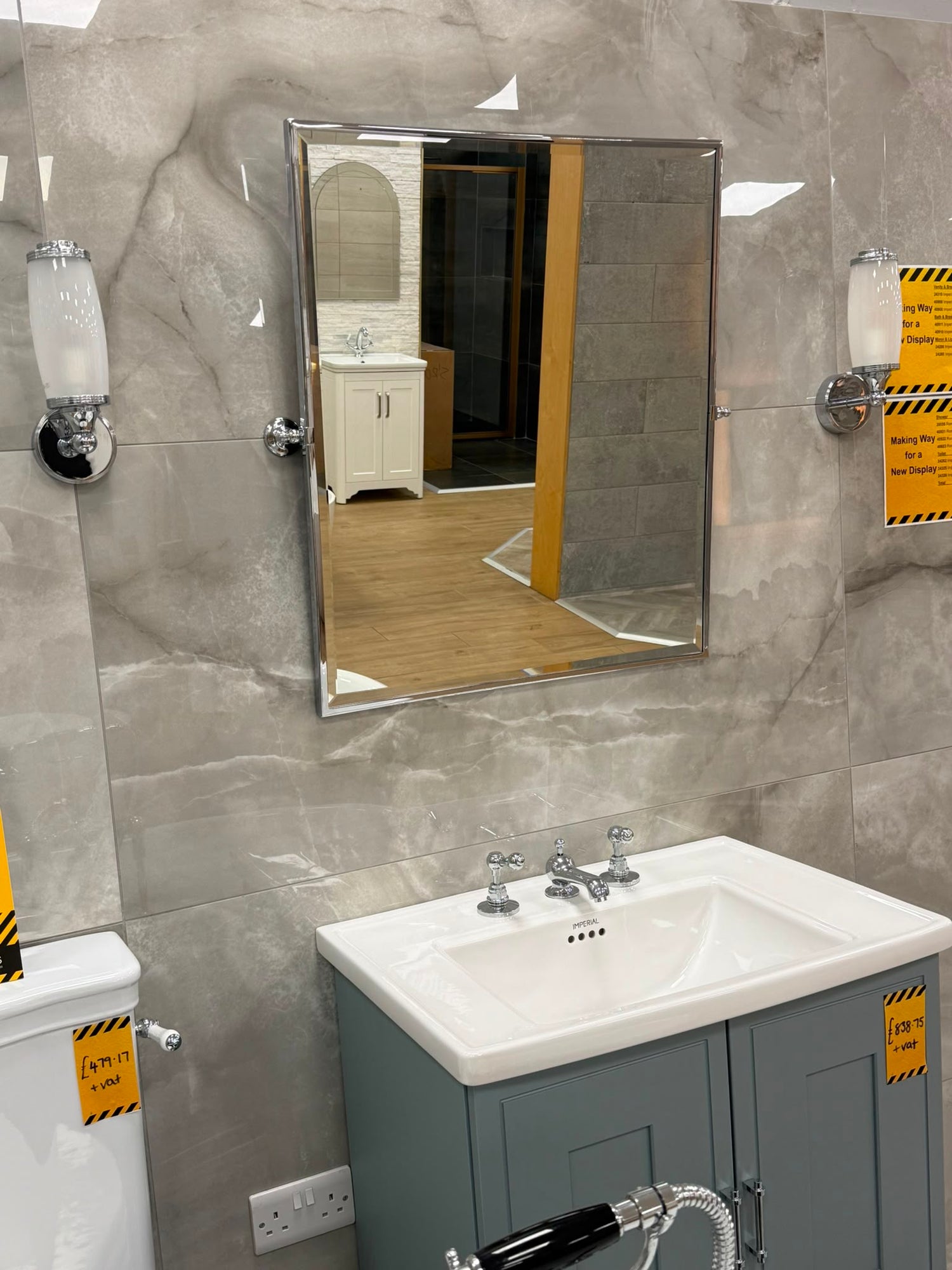 Imperial Tristan Mirror & Toledo Lights