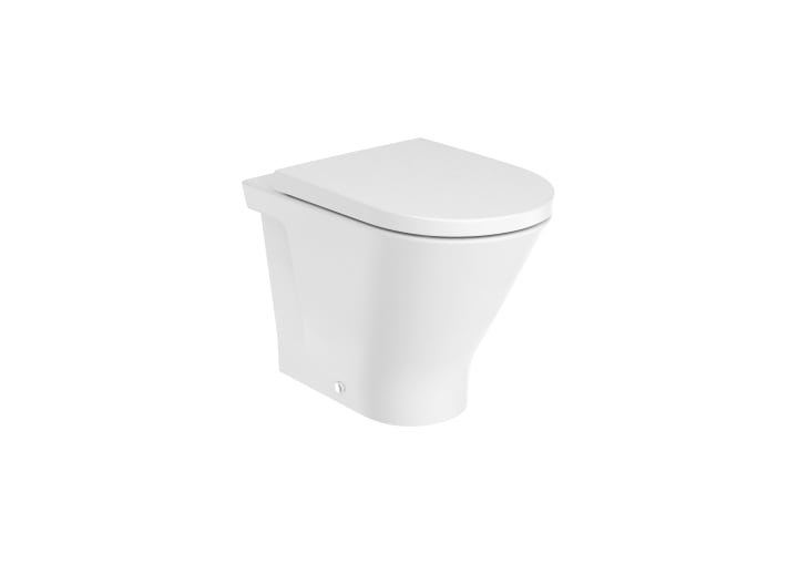 The Gap Round WC Floorstanding 540 Back-to-Wall Dual Rimless