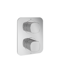 Cameo 1 Outlet 2 Handle Concealed Thermostatic Valve