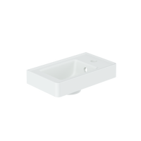 Cameo Ceramic Cloakroom Basin Right Tap Hole 400mm