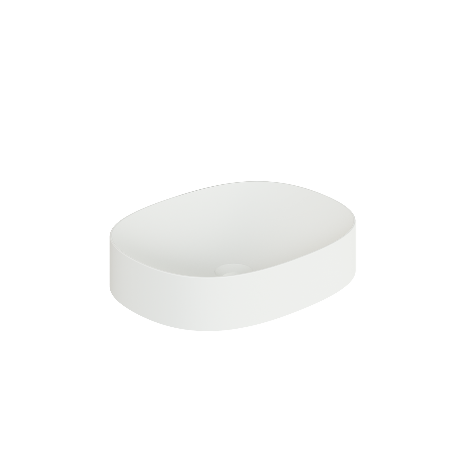 Cameo Oval Mineral Cast Countertop Basin