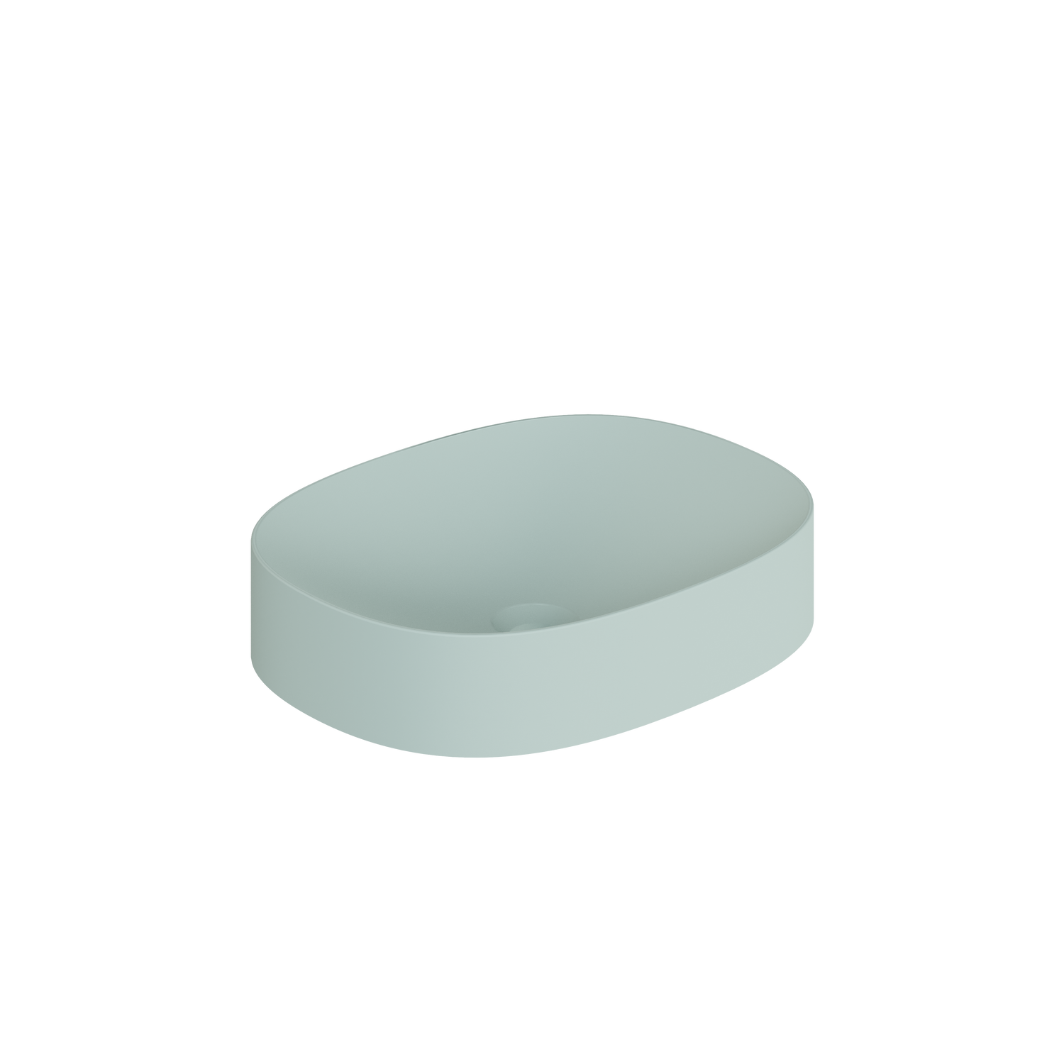 Cameo Oval Mineral Cast Countertop Basin