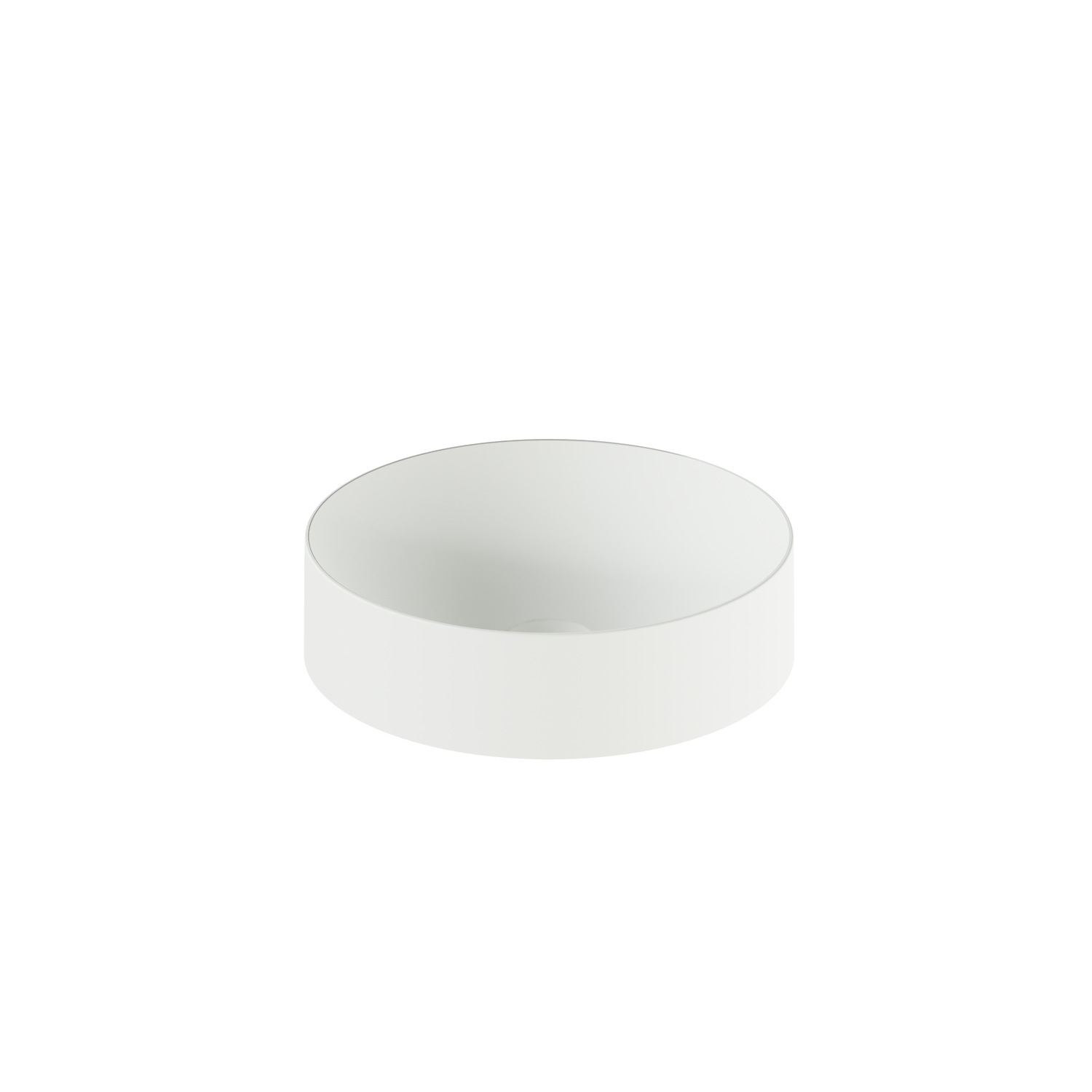 Cameo Round Mineral Cast Countertop Basin