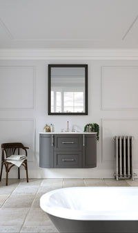 Roseberry Curved Wall Hung Vanity Unit
