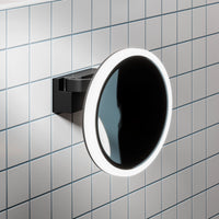 Cirque Illuminated Magnifying Bathroom Mirror