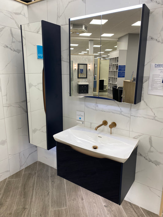 Utopia Lustre Vanity Unit, Mirror Cabinet & Tallboy Unit