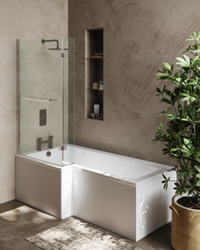 L Shower Screen