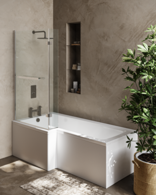 L Shower Screen