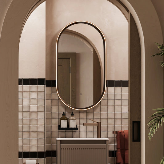 Ionic Pill LED Mirror