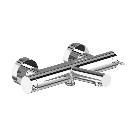 Safari Lever Wall Mounted Exposed Bath Shower Mixer