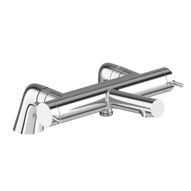 Safari Lever Deck Mounted Exposed Thermostatic Bath Shower Mixer