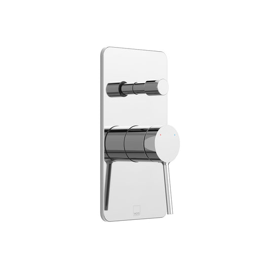 Safari Push Button Concealed 2 Outlet Manual Shower Valve
