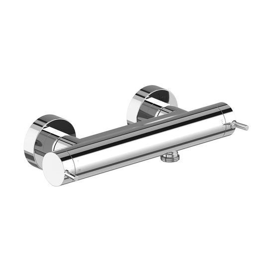 Safari Lever Wall Mounted Exposed Thermostatic Shower Bar Valve
