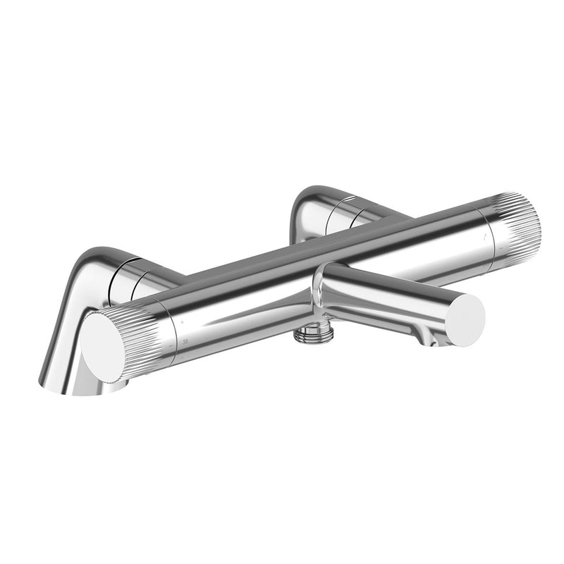 Safari Leverless Deck Mounted Exposed Thermostatic Bath Shower Mixer