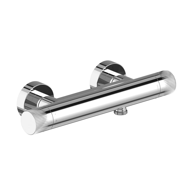Safari Leverless Wall Mounted Exposed Thermostatic Shower Bar Valve