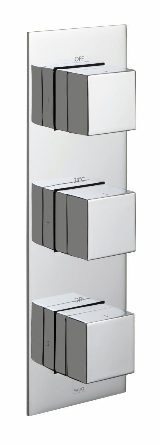 Tablet 2 Outlet Thermostatic Valve