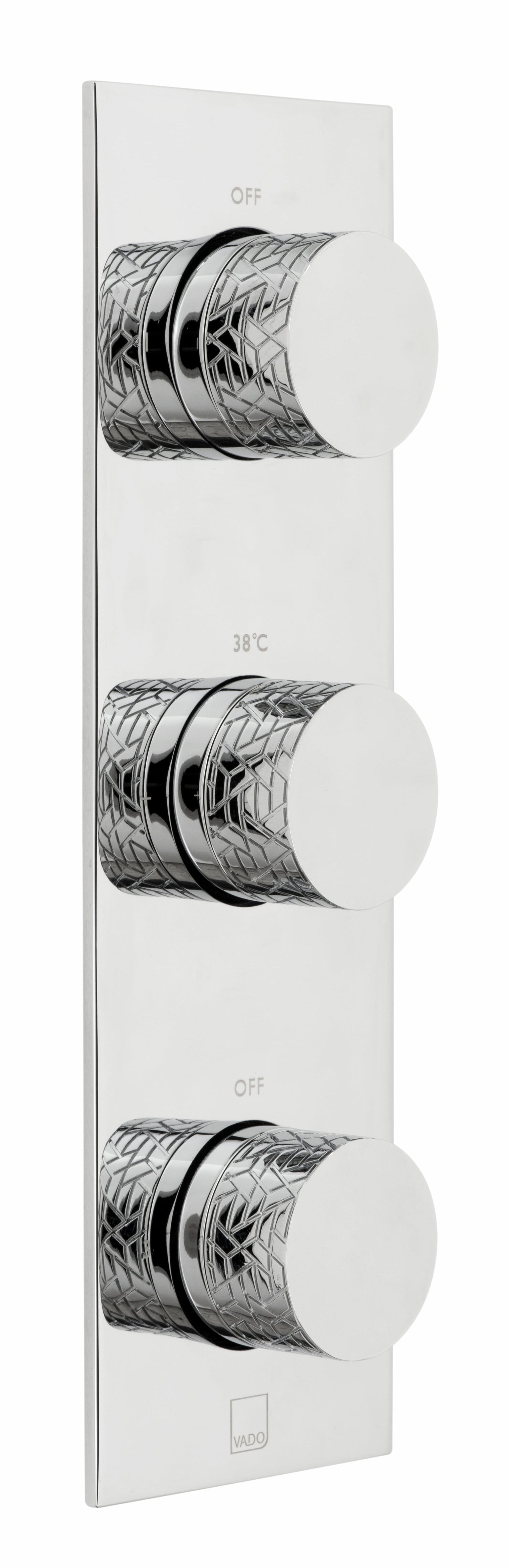 Tablet 2 Outlet Thermostatic Valve All-Flow