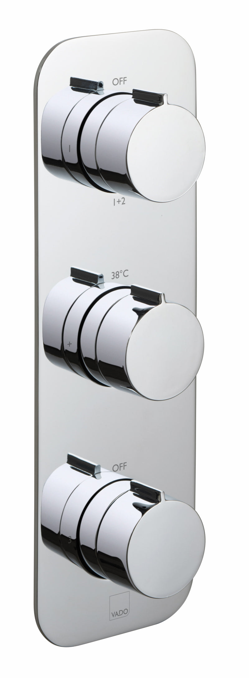 Tablet 3 Outlet Thermostatic Valve All-Flow