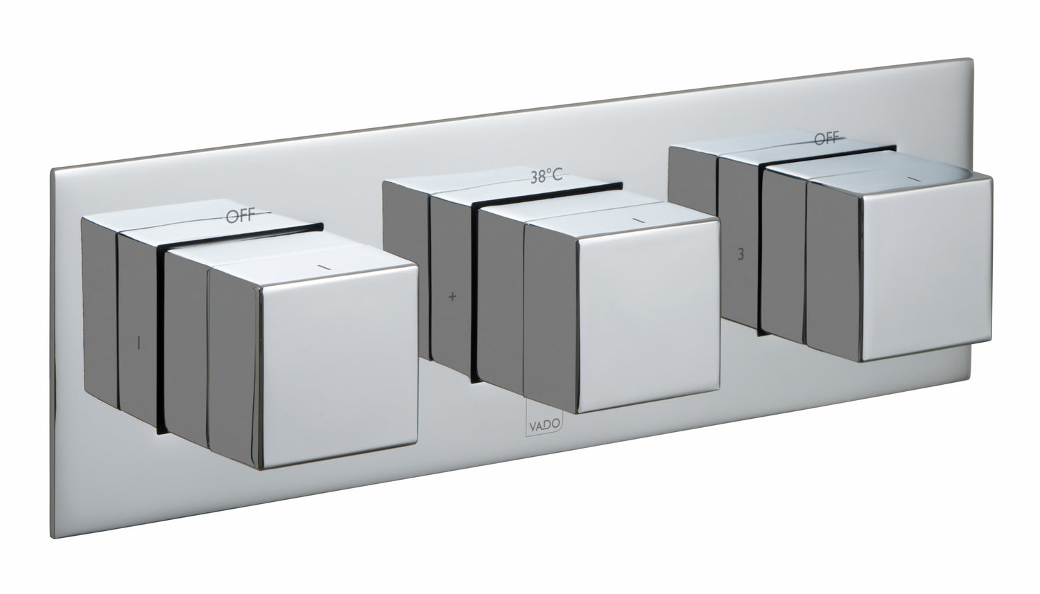 Tablet 3 Outlet Thermostatic Valve All-Flow