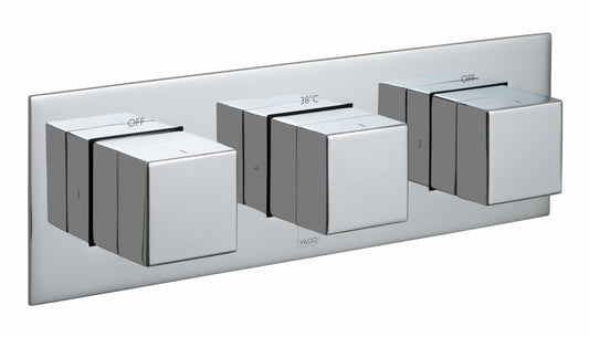 Tablet 3 Outlet Thermostatic Valve All-Flow