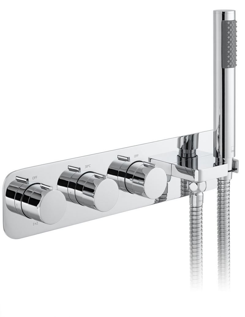Tablet iO Altitude 3 Outlet Thermostatic Valve w/All-Flow + Integrated Mini Kit