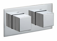 Tablet 2 Outlet Thermostatic Valve All-Flow