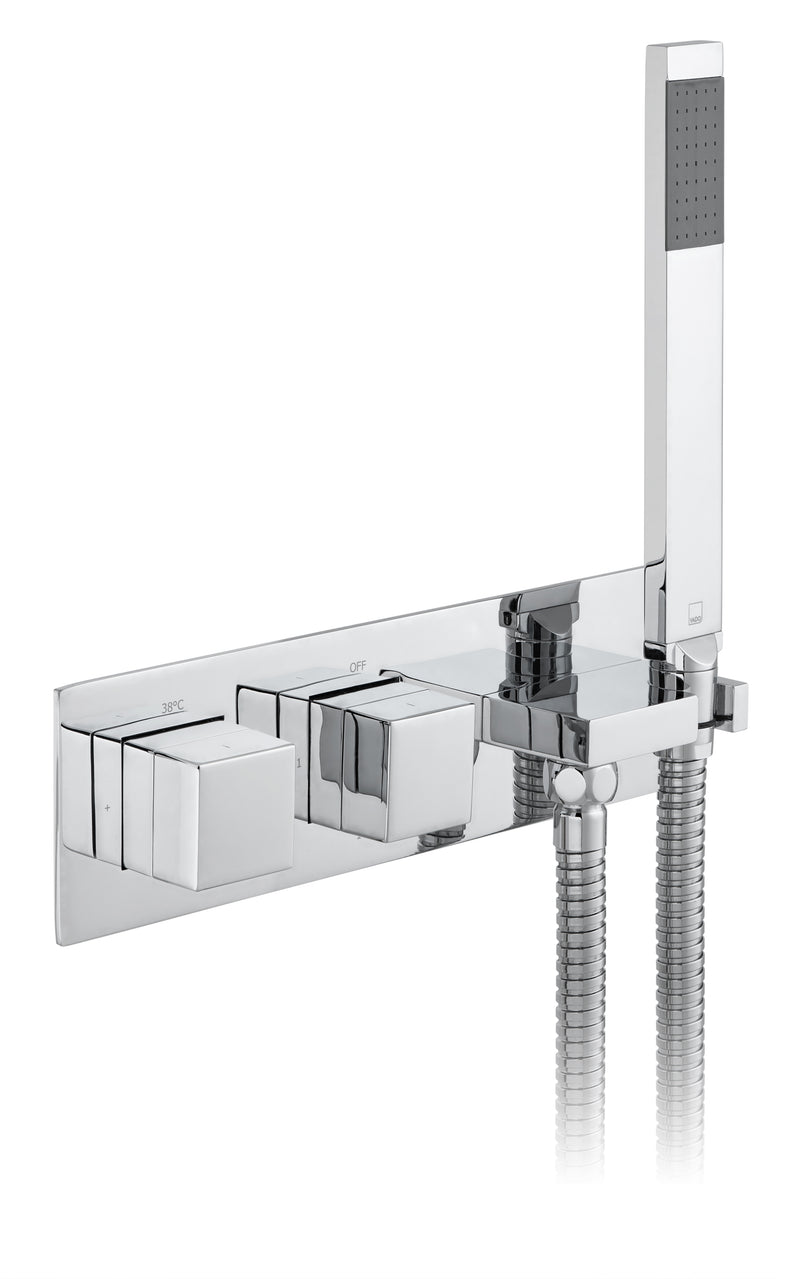 Tablet iO Notion 2 Outlet Thermostatic Valve w/All-Flow + Integrated Mini Kit