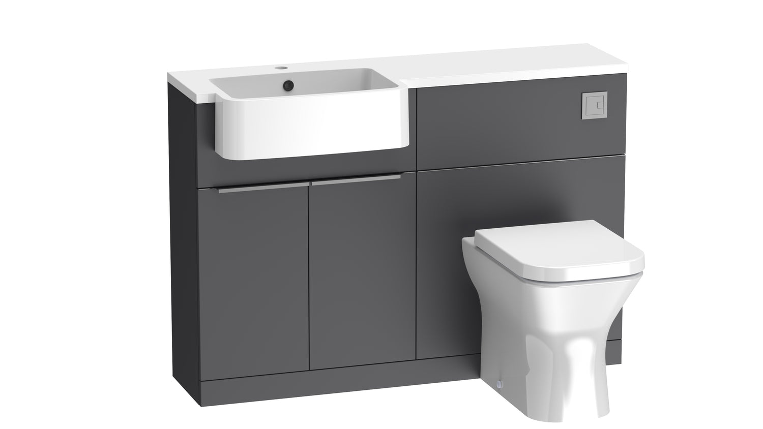 Match 1200 Left Furniture Unit