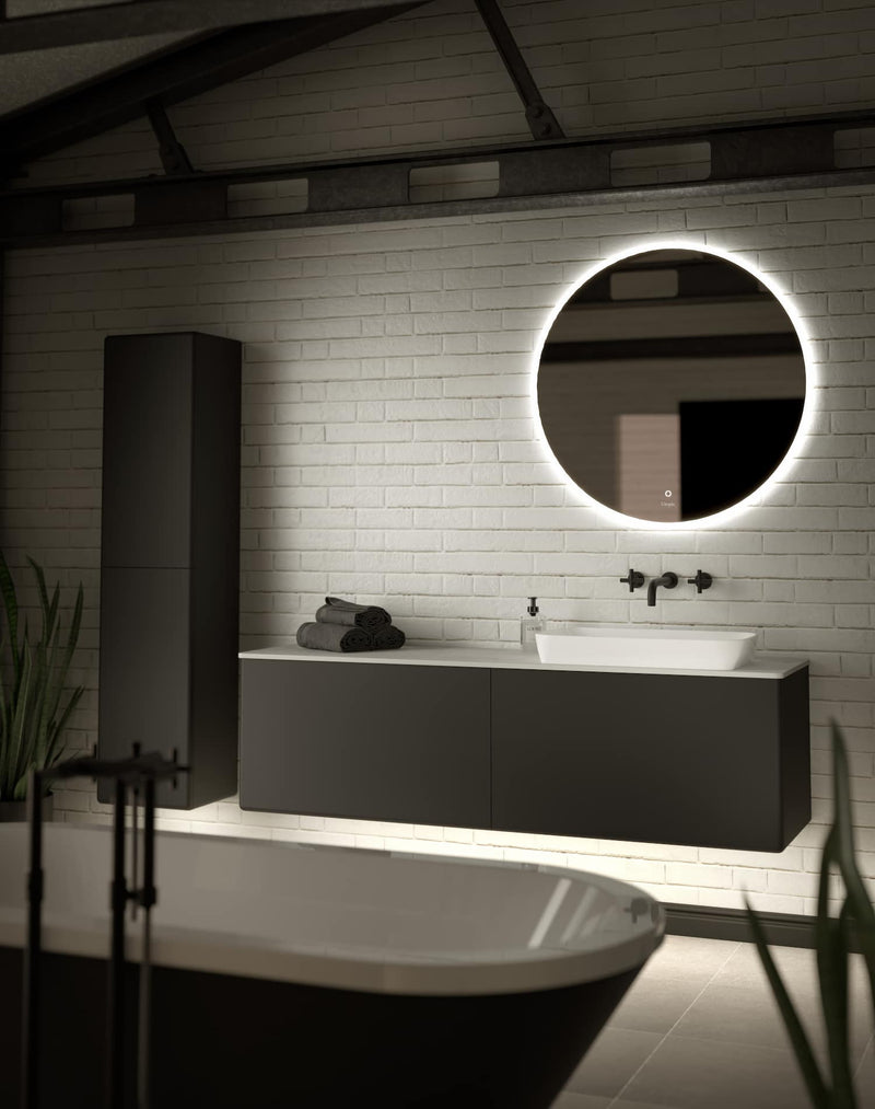 Chic Twin Single Drawer Washbasin 1200mm Unit