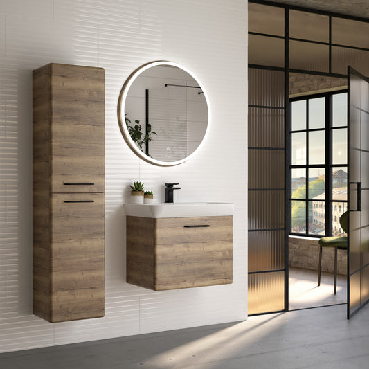Chic Single Drawer Washbasin 600mm Unit