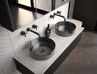 HeyU Twin Single Drawer Line Washbasin Unit 1600mm