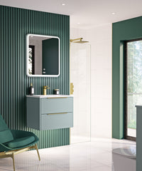 HeyU Double Drawer Washbasin Unit 800mm