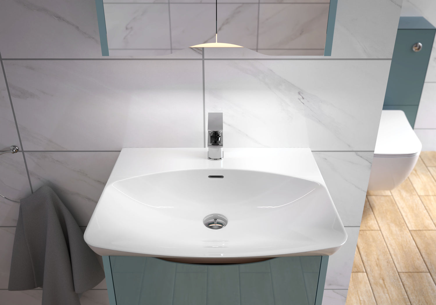 Lustre Washbasin Vanity Unit