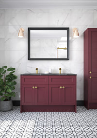 Roseberry Twin Free-Standing Vanity Unit