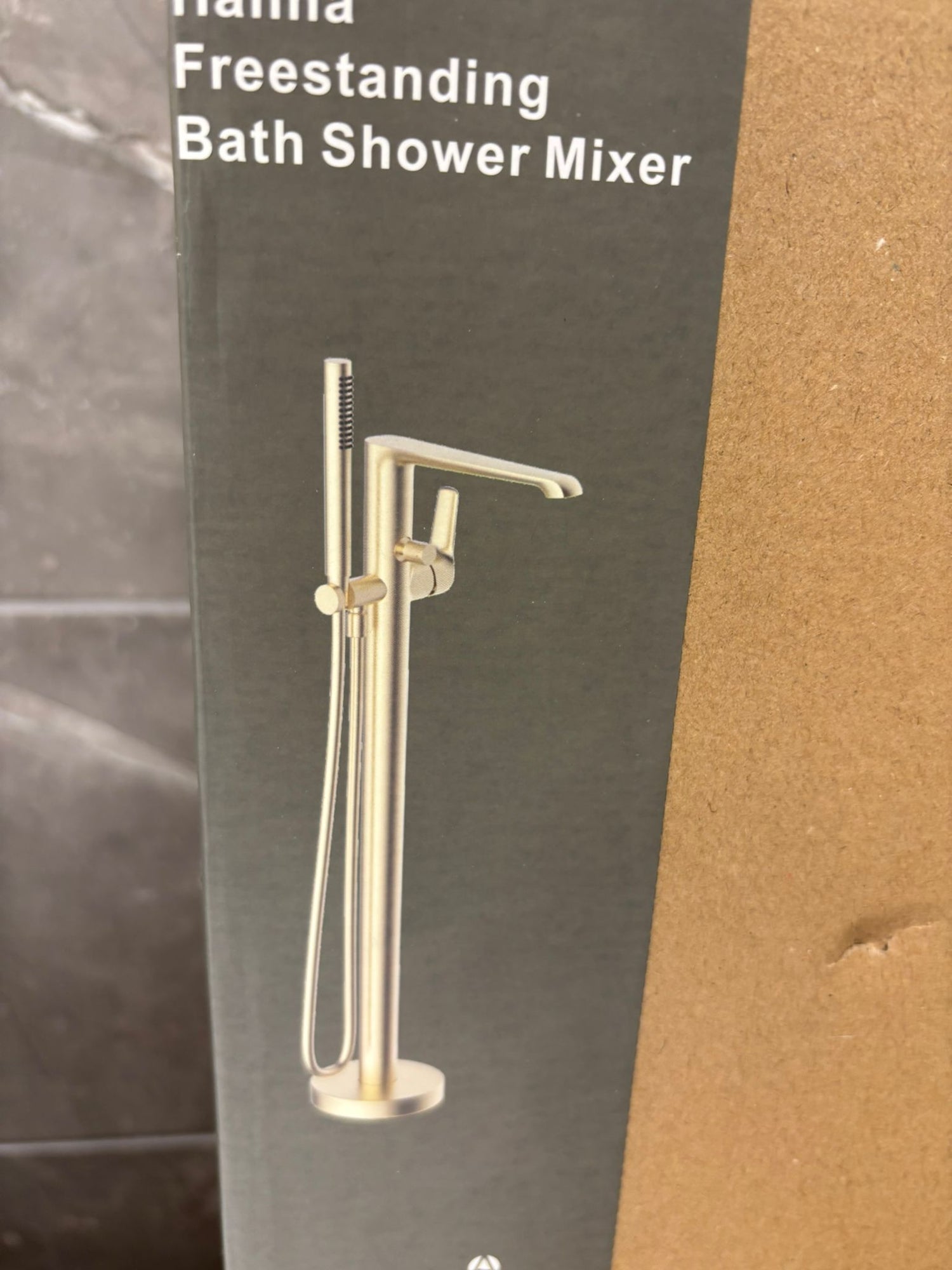 Adamsez Ennis Freestanding Bath & Aqualla Hanna Freestanding Bath/Shower Mixer