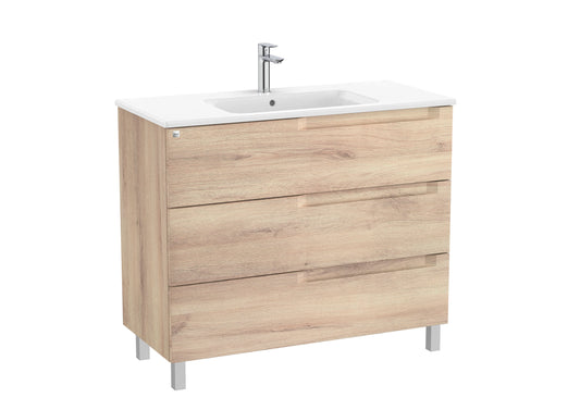 Aleyda Vanity Unit 3 Drawer 1000 mm