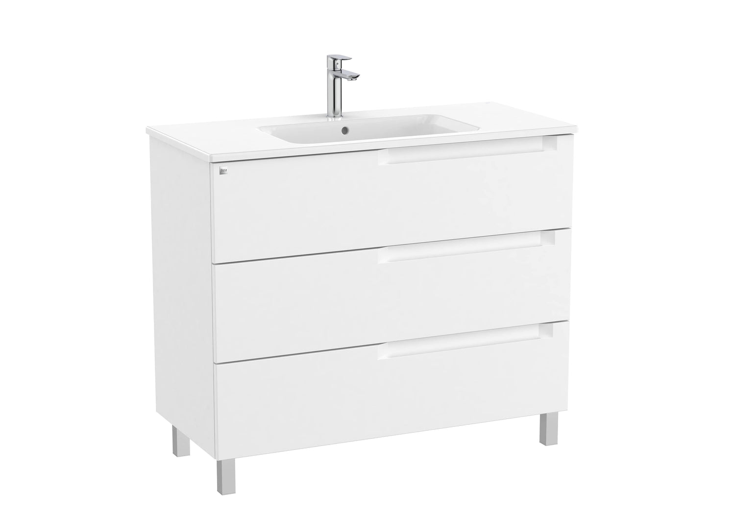 Aleyda Vanity Unit 3 Drawer 1000 mm