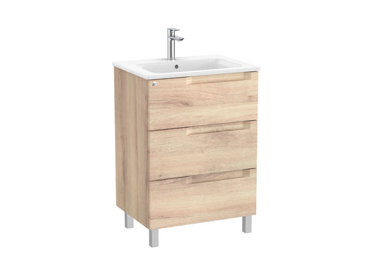 Aleyda Vanity Unit 3 Drawer 600 mm