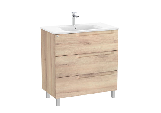 Aleyda Vanity Unit 3 Drawer 800 mm