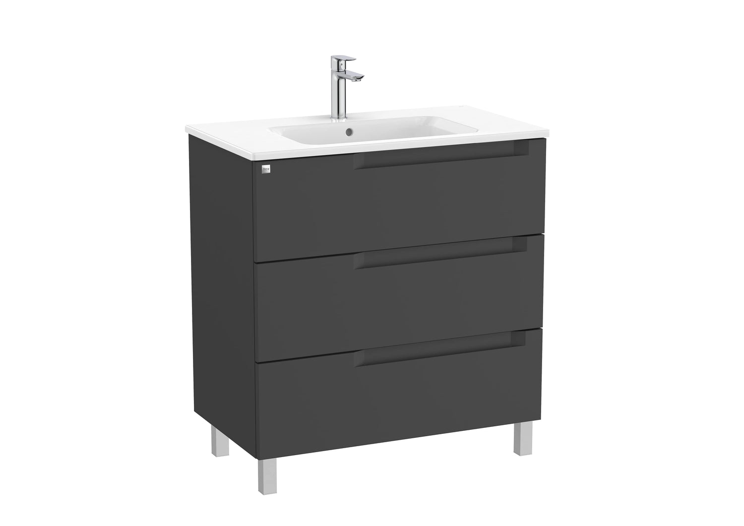 Aleyda Vanity Unit 3 Drawer 800 mm