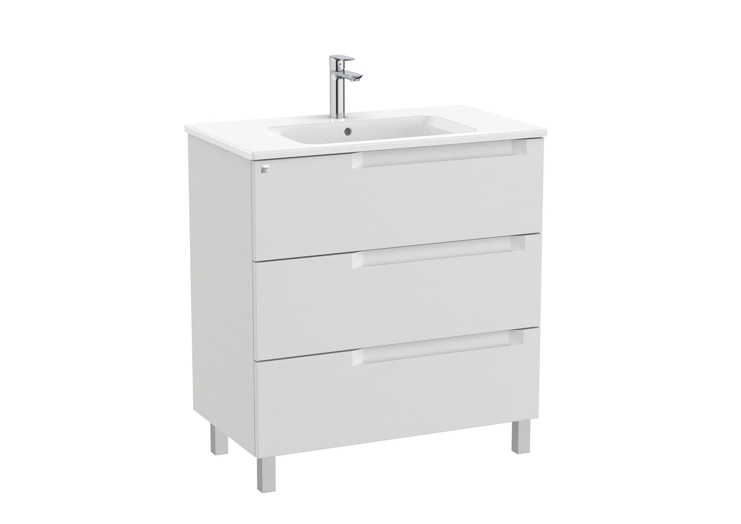 Aleyda Vanity Unit 3 Drawer 800 mm